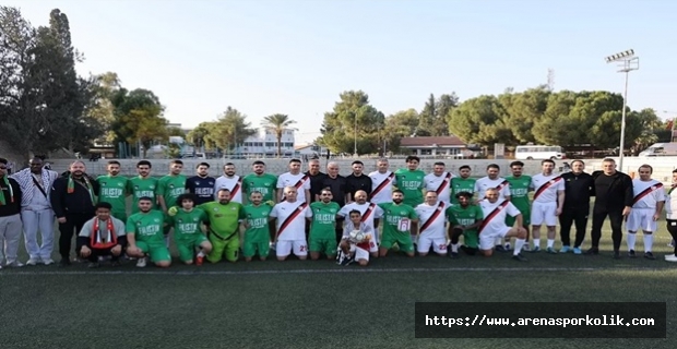 Meclis Futbol Takımı ile Filistin Karması Dostluk Maçı Yaptı..!
