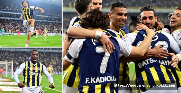 Fenerbahçe İkinci Yarıda Açıldı..! (4-1)