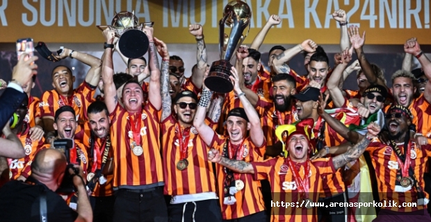 Galatasaray Şampiyonluk Kupasını Aldı..!