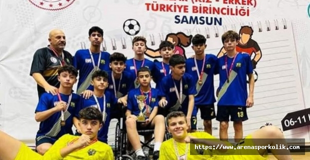 Türk Maarif Koleji Futsalda Türkiye Yıldızlar Üçüncüsü..!