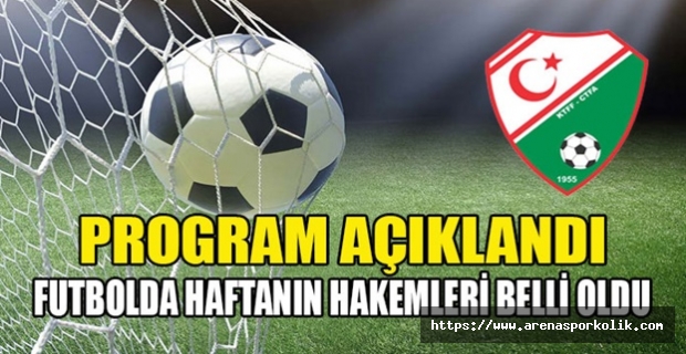 Haftanın Hakemleri Açıklandı..!