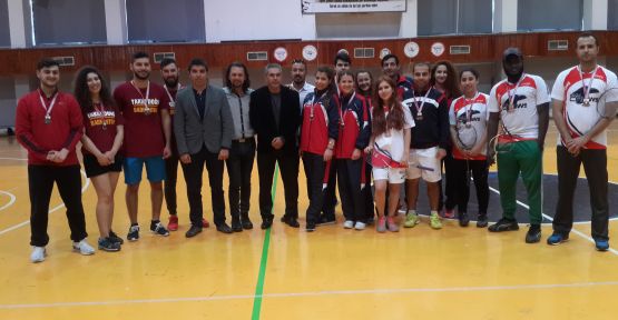 Badmintonda Şampiyon GAÜ..!