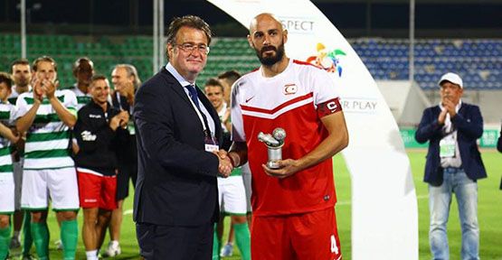 CONIFA Euro 2017 North Cyprus'un en iyisi Serhan Önet..!