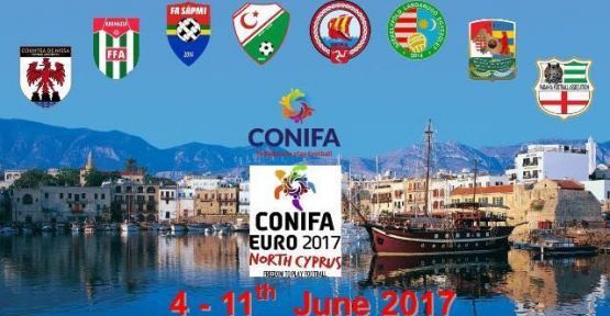 CONIFA EURO 2017 Şampiyonasında karşılaşmaların sahaları açıklandı..!