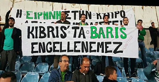 Omonoia Taraftarları Derbiye Damga Vurdu..! 