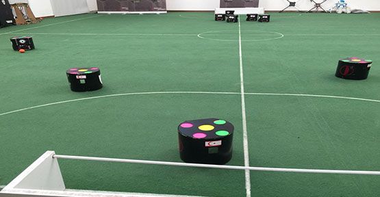 Robotik Futbol Takımı Son Antrenmanlarını Yapıyor..!