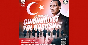 29 Ekim GAÜ Cumhuriyet Yol Koşusu Yapılıyor..!