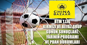 BTM 1 Kırmızı ve Beyaz Grup Günün Sonuçları ve Puan Durumları..!