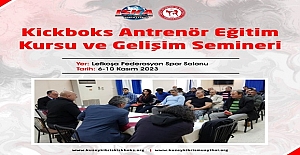 Kıckboks’ta Eğitim Zamanı..!