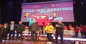 Gazi Maratonunda Tazegül Zirvede..!