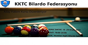 Bilardo’da Aday Hakem Kursu Yapılıyor..!