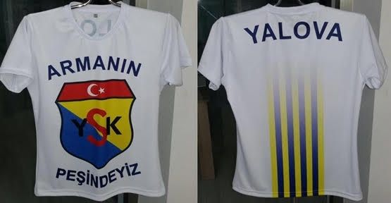 Yalova'dan Final İçin Özel T-Shirt..!