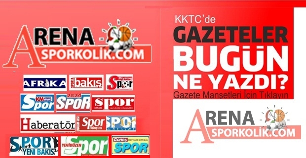 4 AĞUSTOS 2018 KKTC SPOR MANŞETLERİ