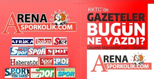 12 KASIM 2018 KKTC SPOR MANŞETLERİ